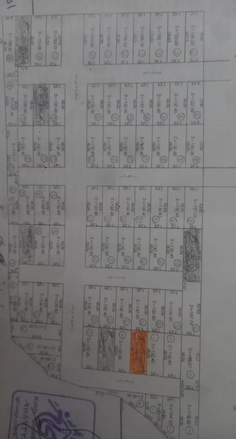 فروش زمین ۱۳۲ متری|فروش زمین و ملک کلنگی|آزادشهر, |دیوار