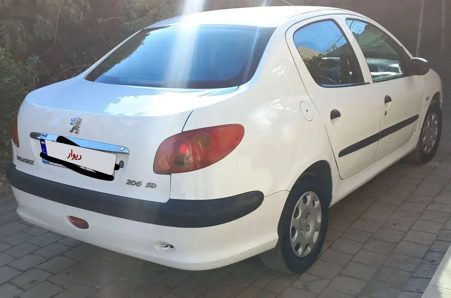 206 sd مدل ۹۳|خودرو سواری و وانت|تربتحیدریه, باغ ملی|دیوار