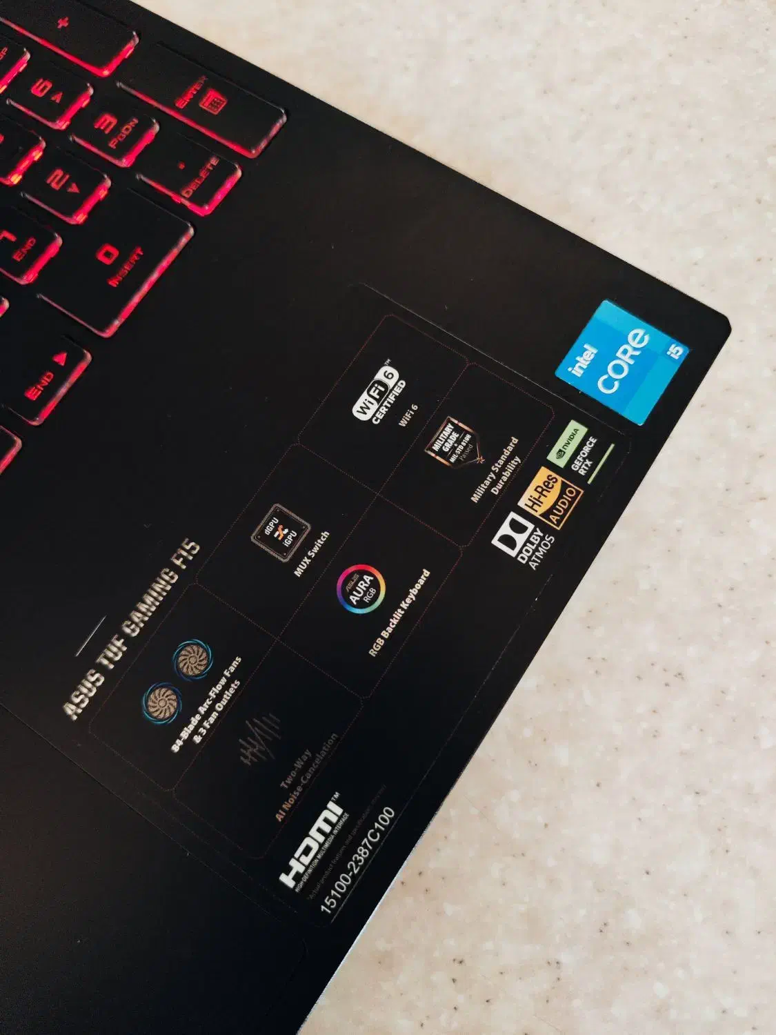 Asus Tuf F15 لپ تاپ ایسوس|رایانه همراه|همدان, |دیوار