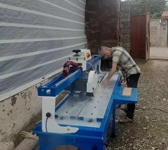 اجاره دستگاه سنگ بری ( آب برـ فارسی بر برش سنگ)|ابزارآلات|خمام, |دیوار