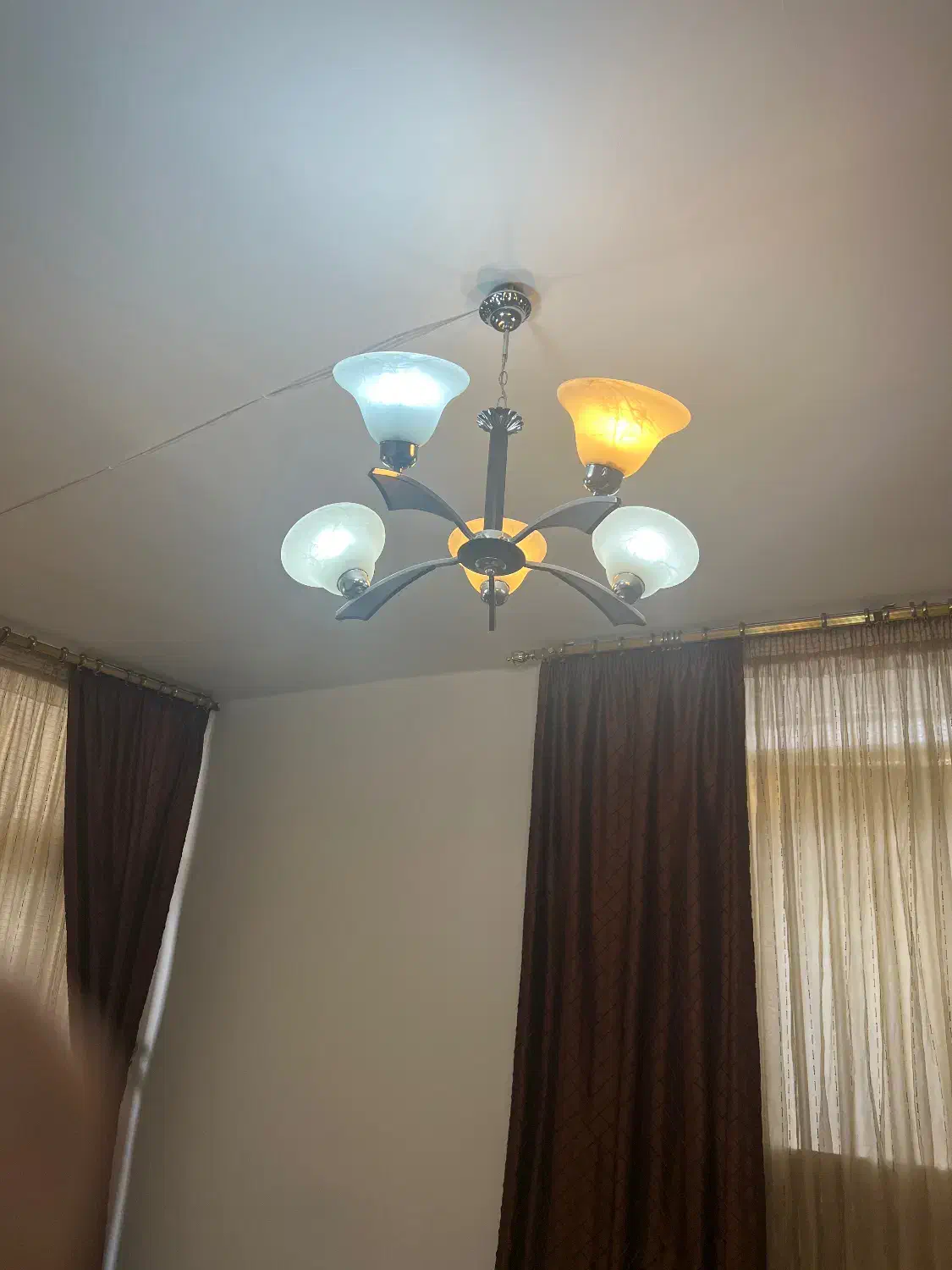 لوستر دست دوم|لوستر و چراغ آویز|گنبد کاووس, |دیوار