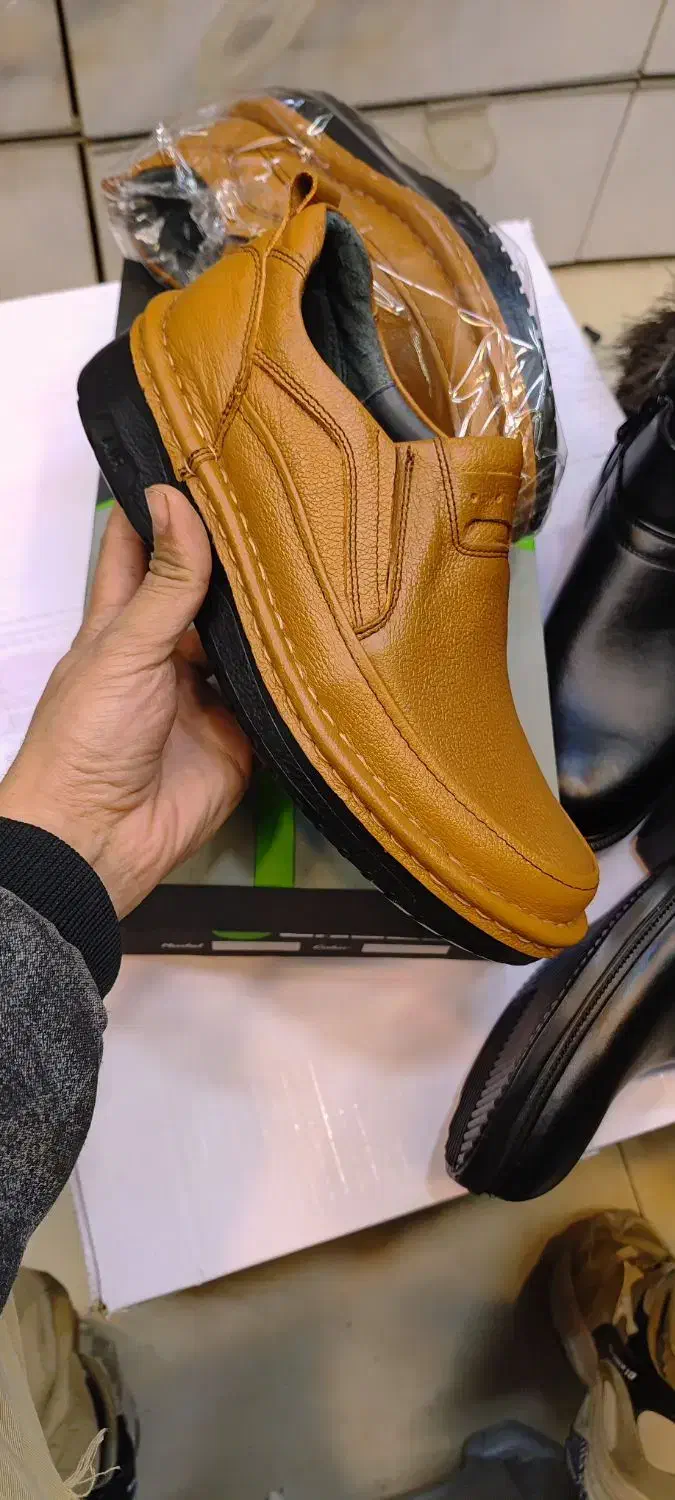 کفش چرم کلارک چرم (گاوی) تبریز|کیف، کفش، کمربند|مشهد, دانش|دیوار