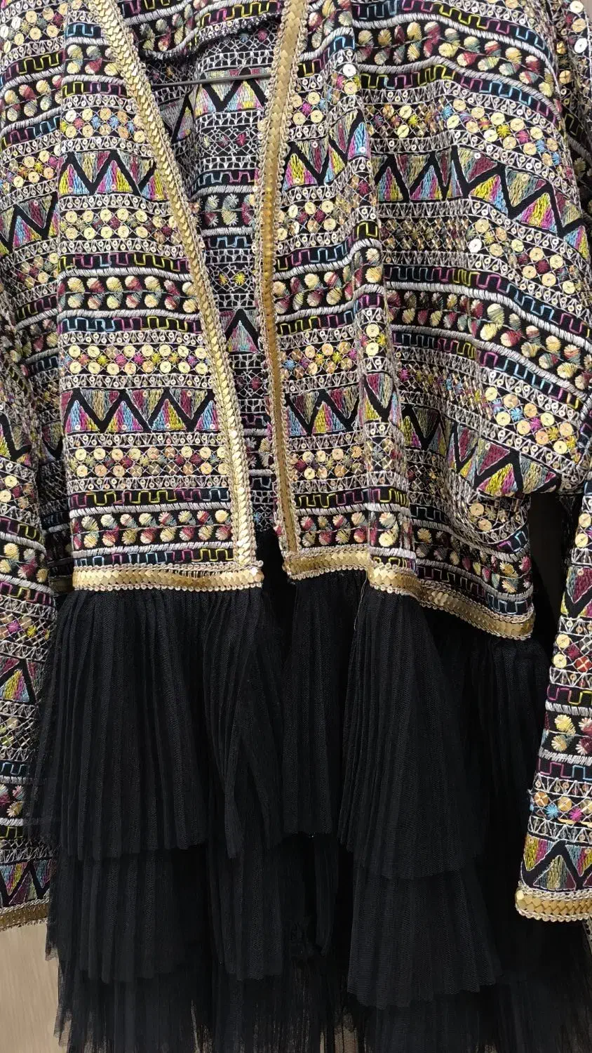 مانتو مجلسی پولک دوزی نو نو|لباس|دزفول, |دیوار