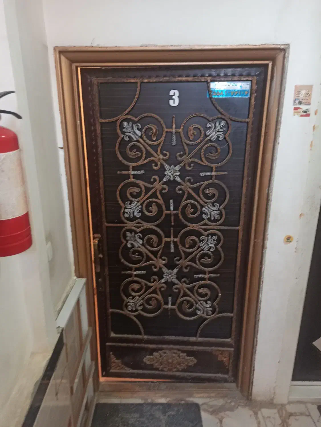 درب آهنی ورودی منزل|مصالح و تجهیزات ساختمان|جم, |دیوار