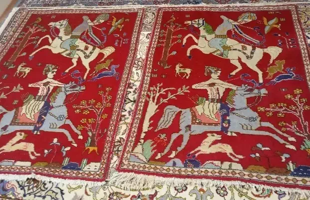 فرش دستباف|فرش|شیراز, پانصد دستگاه ارتش|دیوار