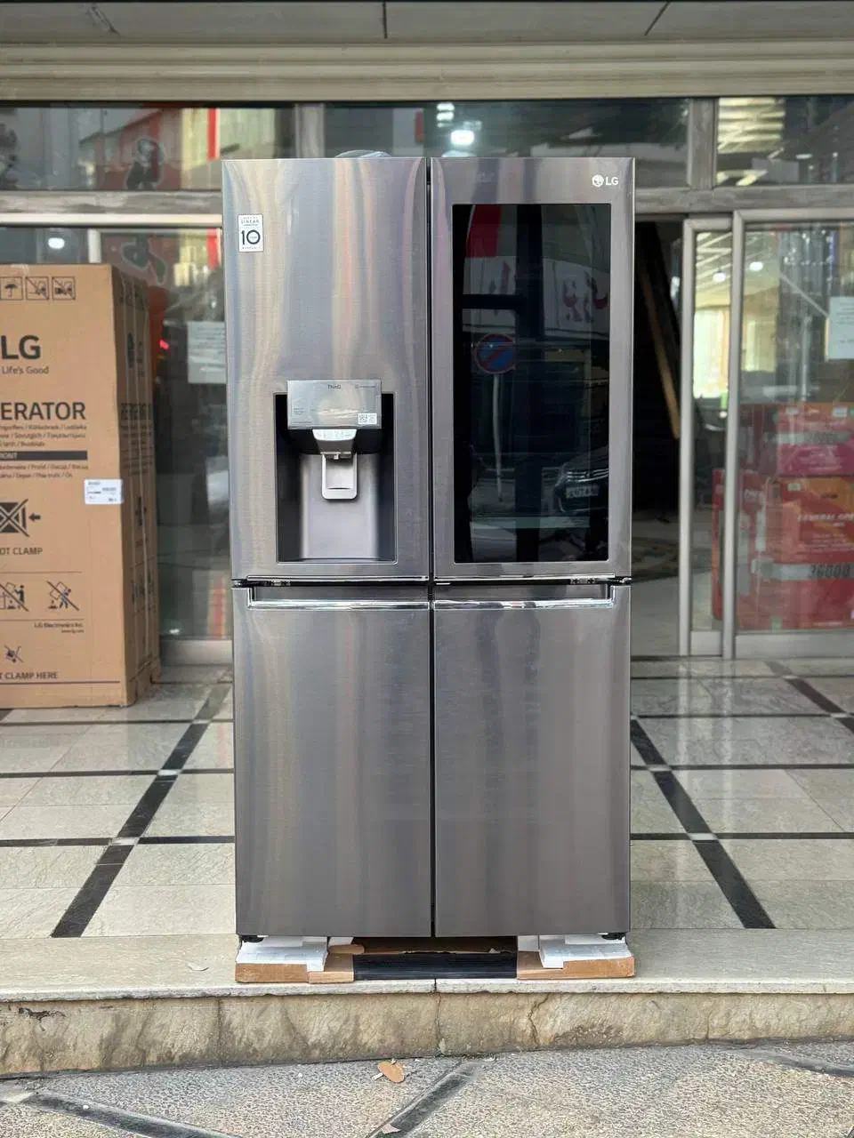 یخچال ساید الجی مدل x24 مونتاژ کره|یخچال و فریزر|تهران, نجات اللهی|دیوار