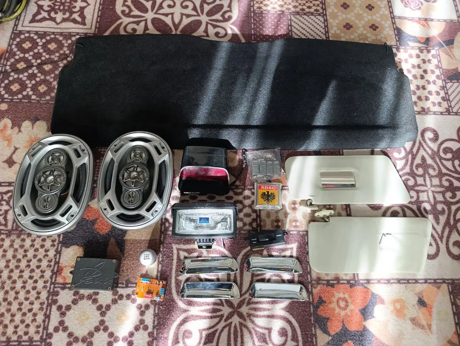 باندJVC، دزدگیر، طاقچه 206،خطر و افتابگیر و سردنده|قطعات یدکی و لوازم جانبی|کرج, کرج نو|دیوار