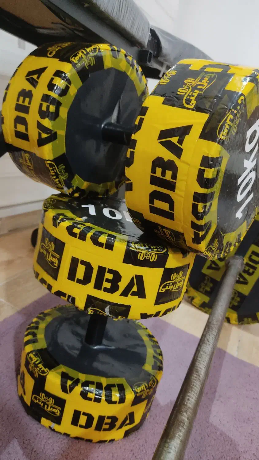 دمبل و هالتر بتنی|تجهیزات ورزشی|کرمانشاه, |دیوار