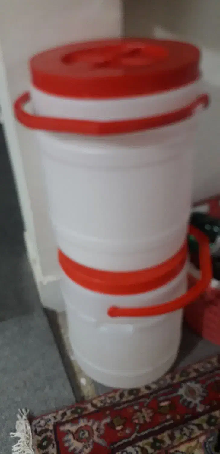 دبه ۱۰ کیلویی نو|ظروف نگهدارنده، پلاستیکی، یک‌بارمصرف|مشکین‌دشت, |دیوار