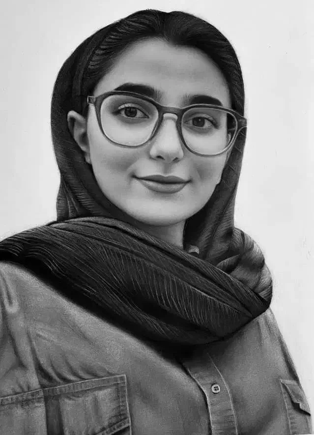 طراحی چهره سیاه قلم نقاشی سیاه قلم|خدمات پیشه و مهارت|شهرکرد, |دیوار