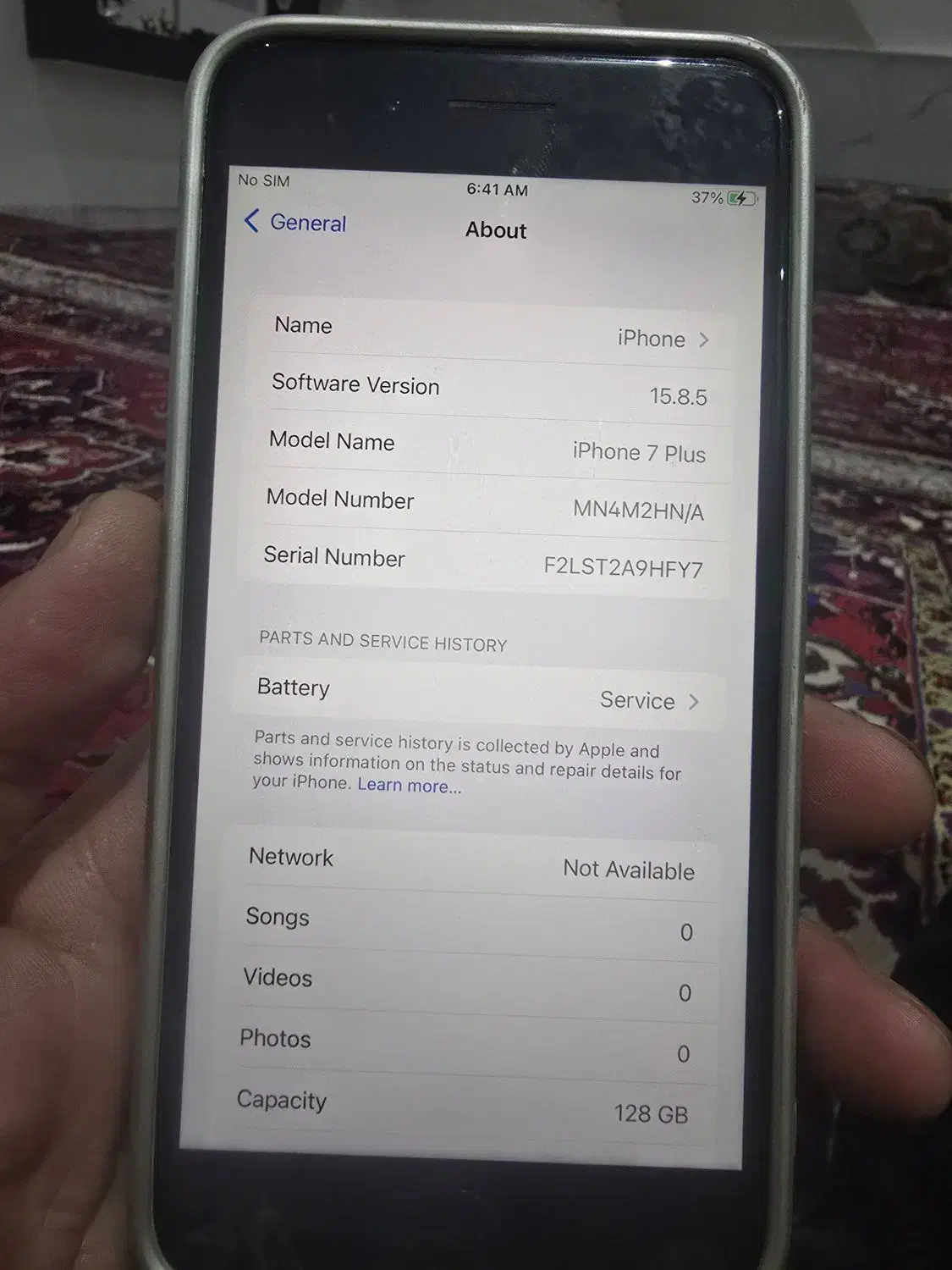 ایفون 7 plus|موبایل|قم, علی آباد سعدگان|دیوار