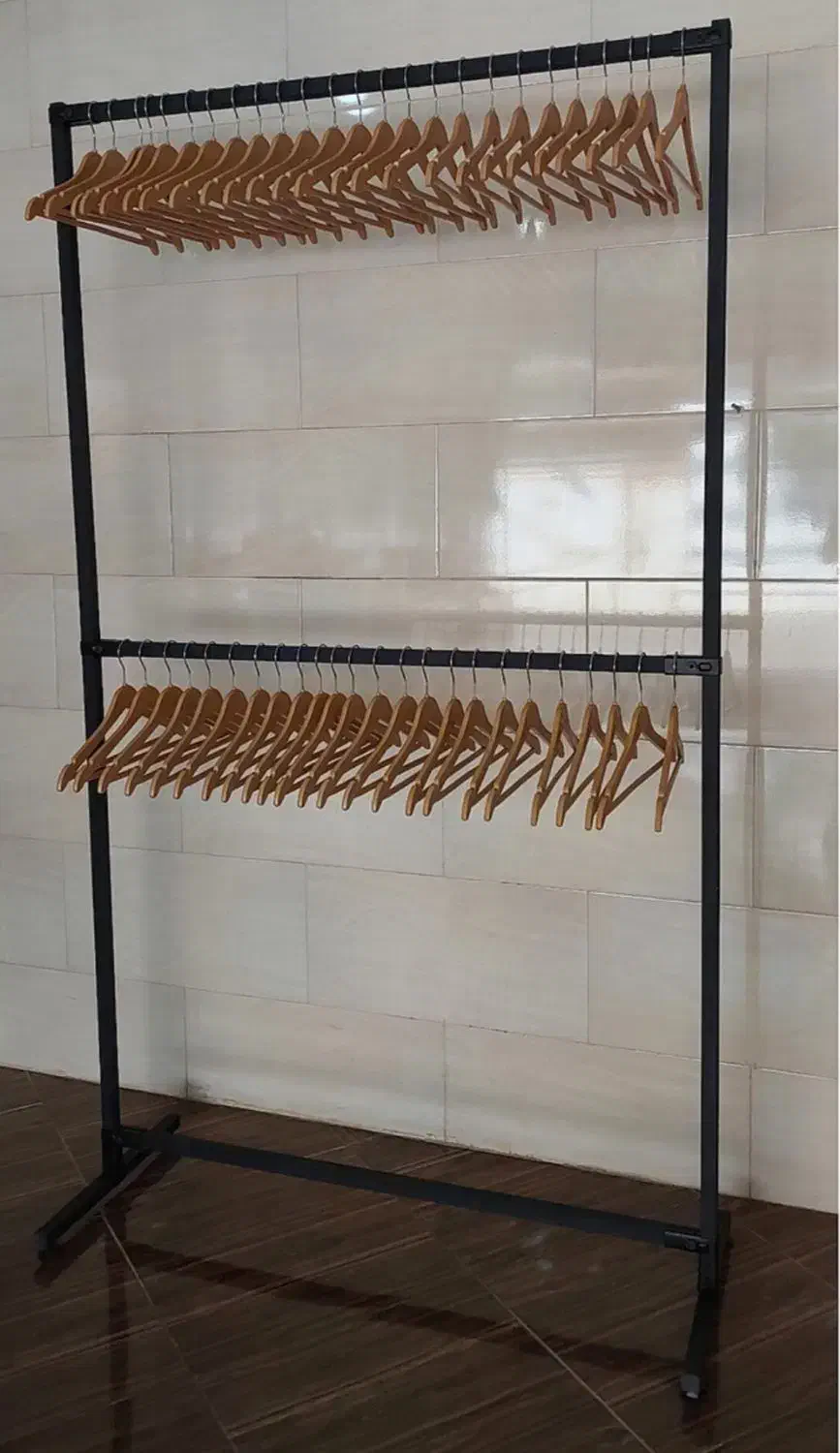 رگال آویز ۲ طبقه بند پوشاک نو|بندرخت و رخت‌آویز|اصفهان, پوریای ولی|دیوار