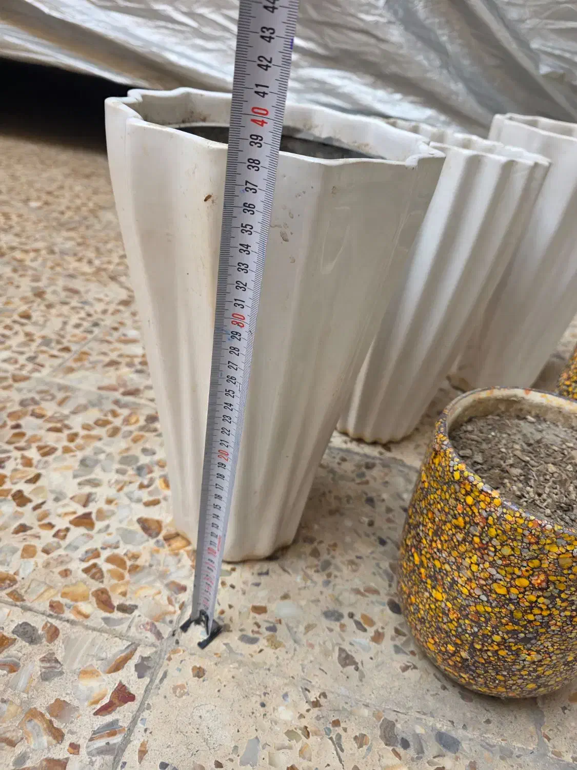 گلدان|گل و گیاه طبیعی|شادگان, |دیوار