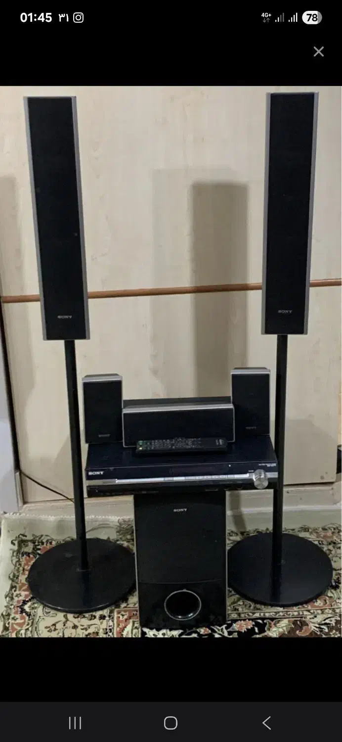 سینما خانواده سونی اصل|سیستم صوتی خانگی|کهریزک, |دیوار