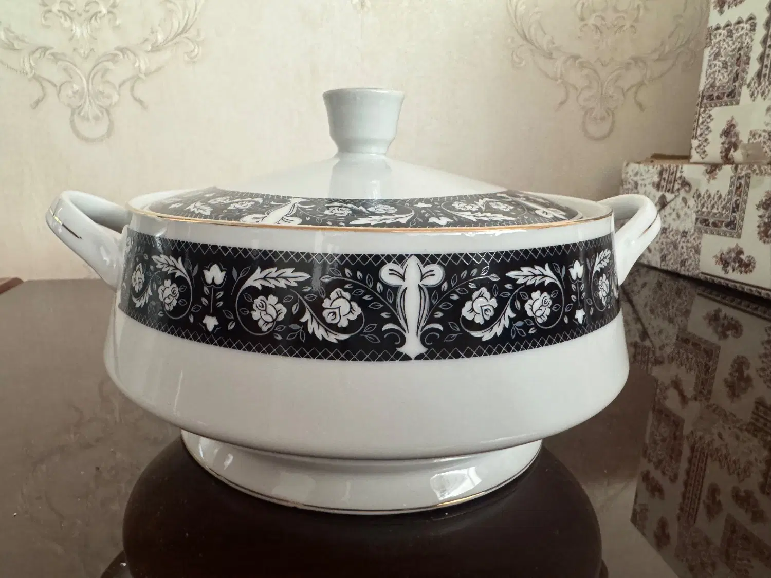 سوپخوری چینی ژاپن (Made in Japan) * در حد نو|ظروف سرو و پذیرایی|تهران, ازگل|دیوار