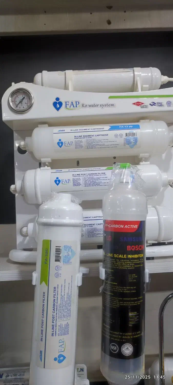 دستگاه تصفیه آب خانگی و صنعتی|آب‌سردکن و تصفیه آب|تهران, امین حضور|دیوار