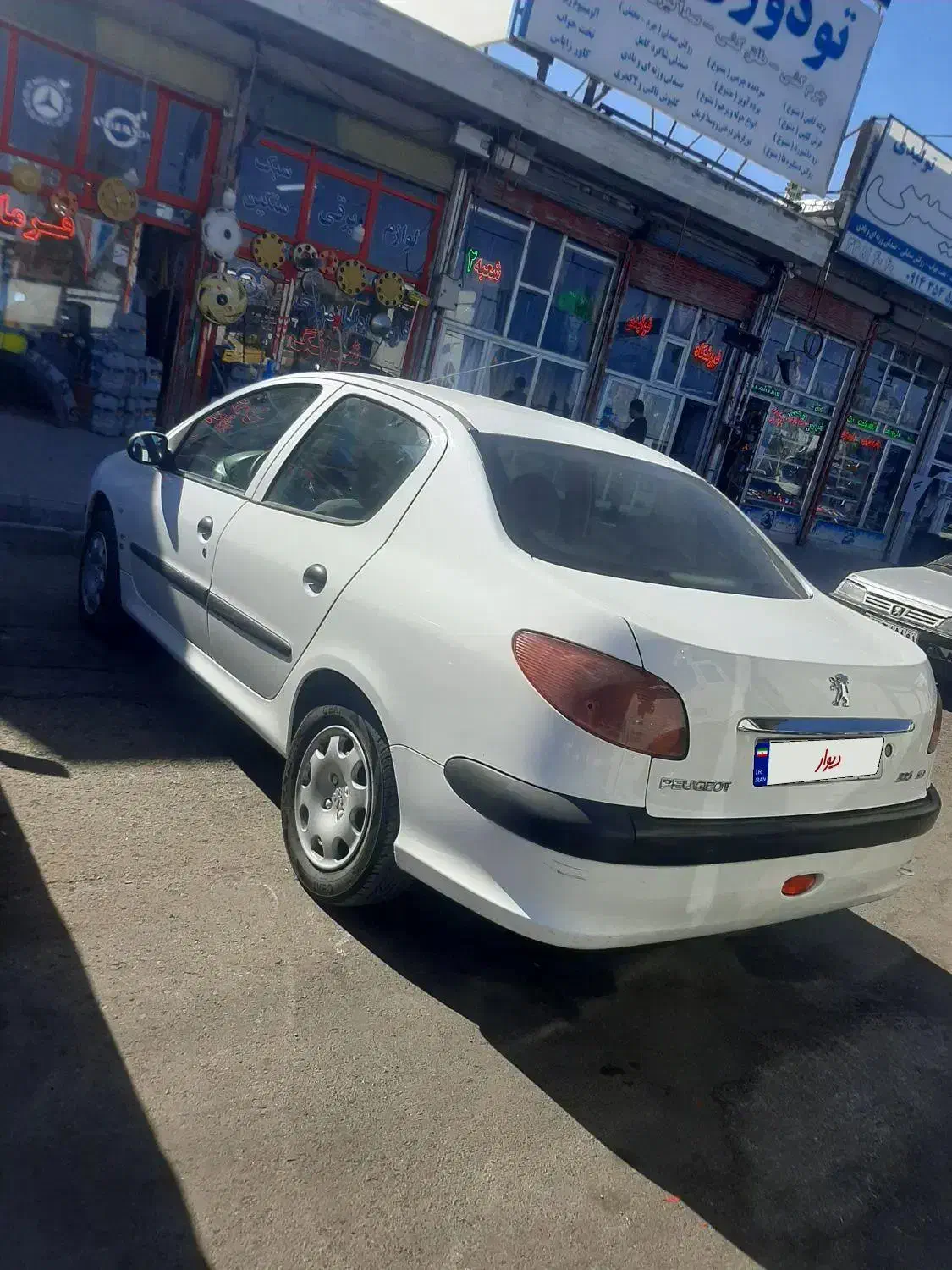 206 مدل 96 v8|خودرو سواری و وانت|اردبیل, |دیوار