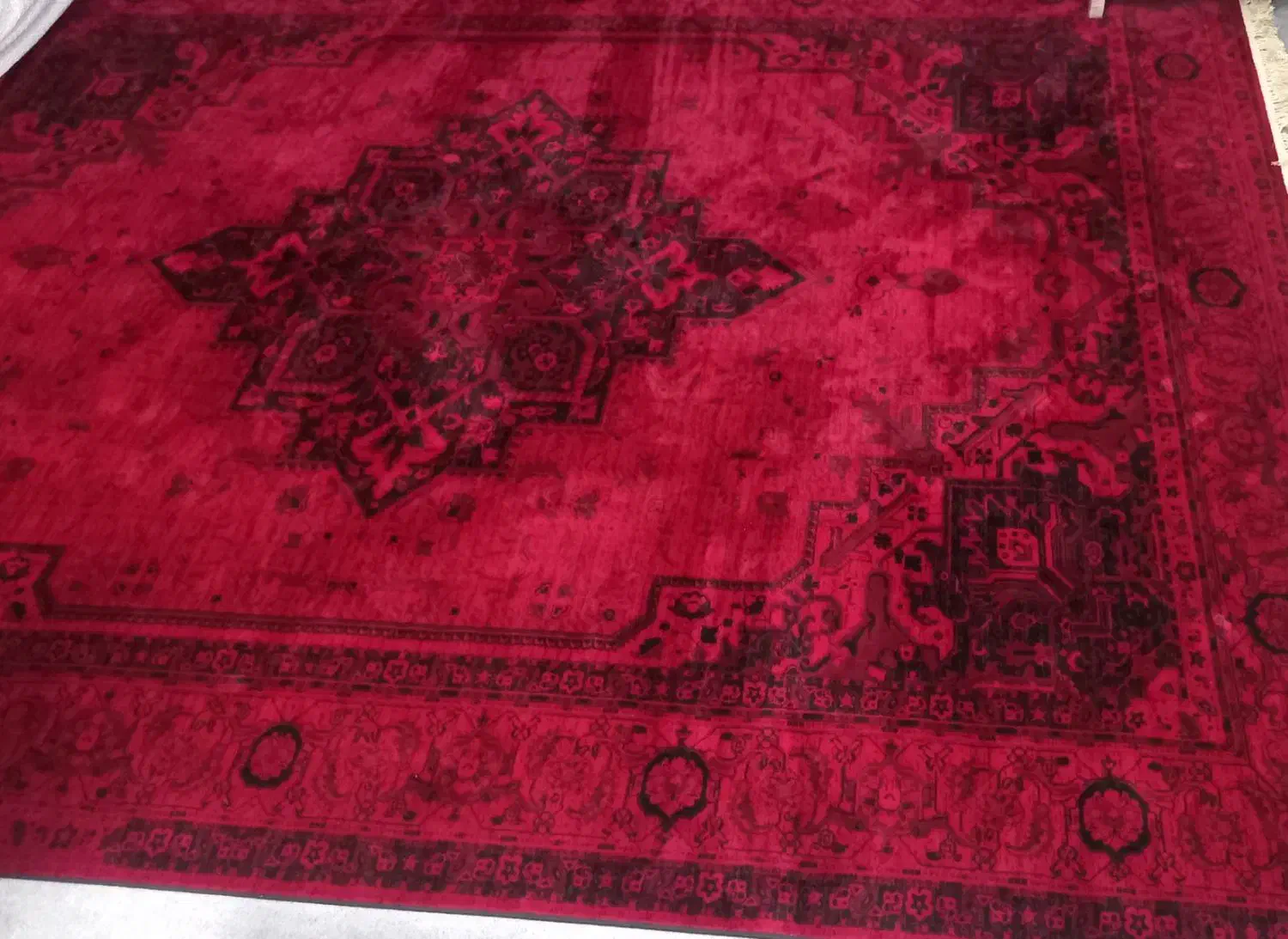 فرش 12 متری|فرش|آبیک, |دیوار