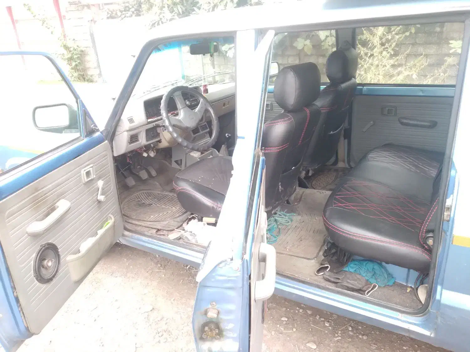 مزدا دوکابین 86 آبی، کارکرد 300 هزار|خودرو سواری و وانت|لنگرود, |دیوار