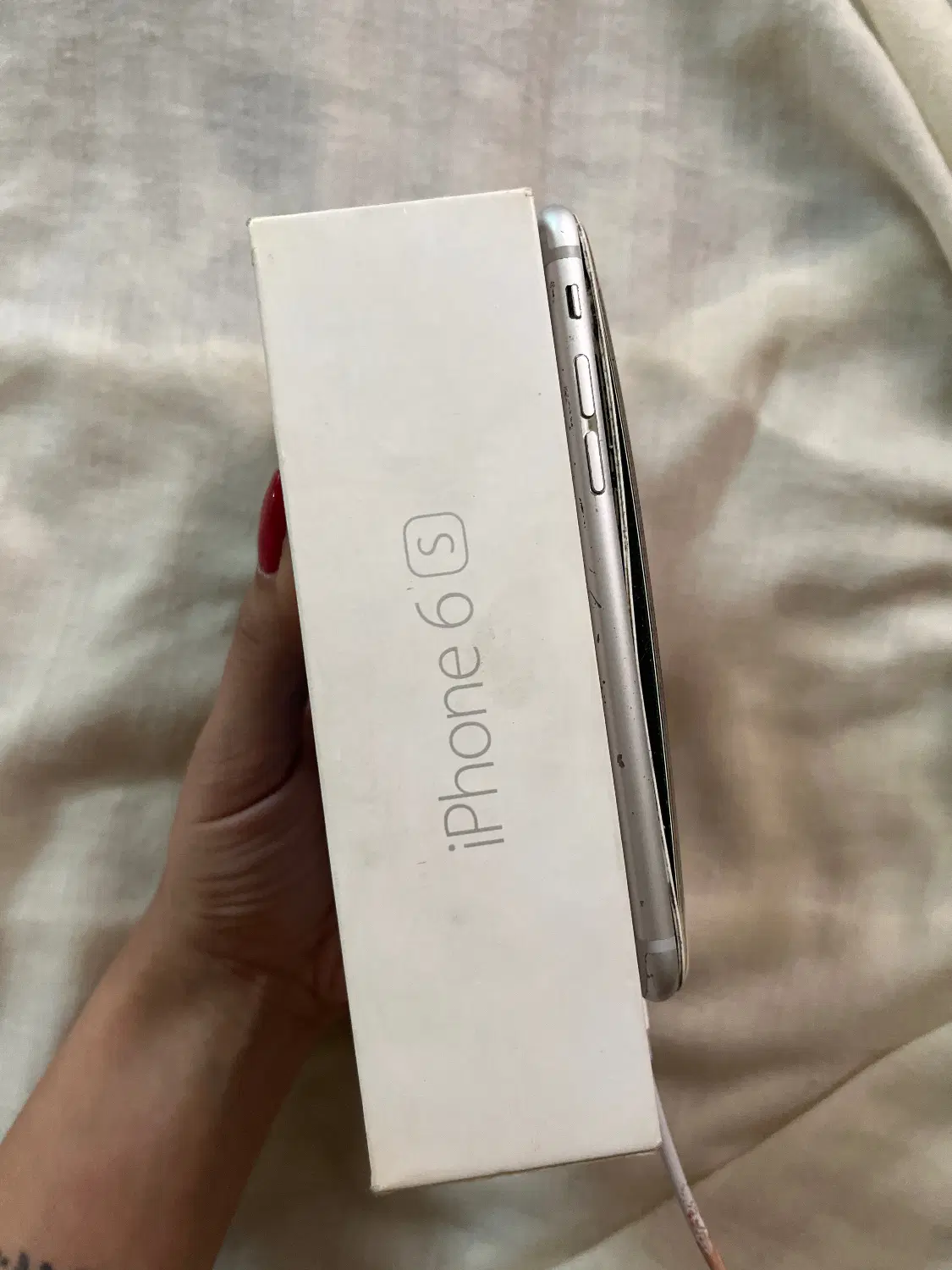 iPhone 6s silver 128GB|موبایل|تهران, مجیدآباد|دیوار