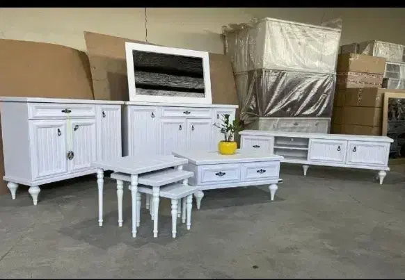 فروش ست میز تلویزیون آینه کنسول جاکفشی اقساطی|میز تلویزیون|کرمانشاه, |دیوار