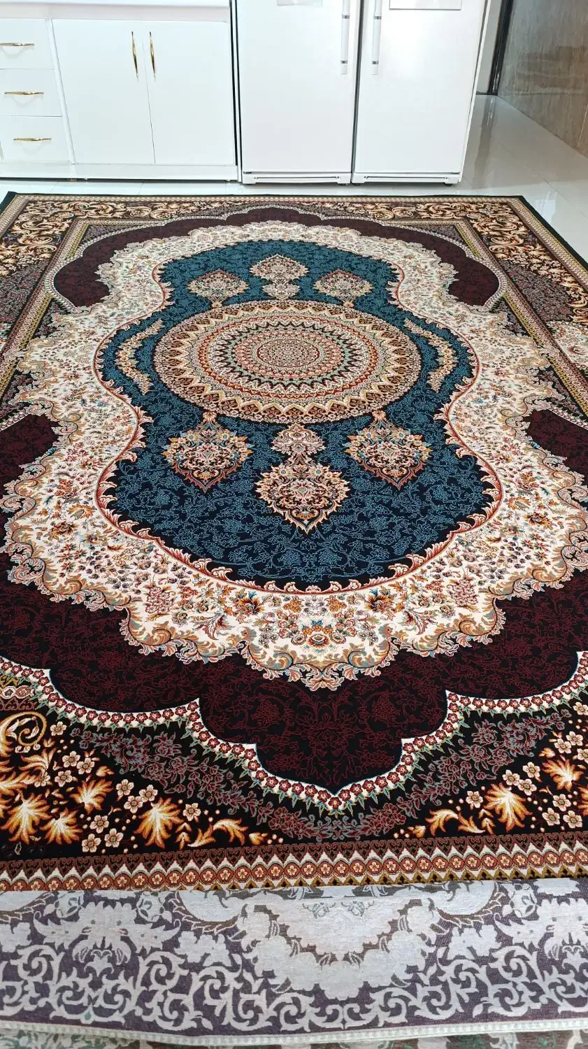 یک جفت فرش 12متری در حد نو|فرش|نیشابور, خط کاشمر|دیوار