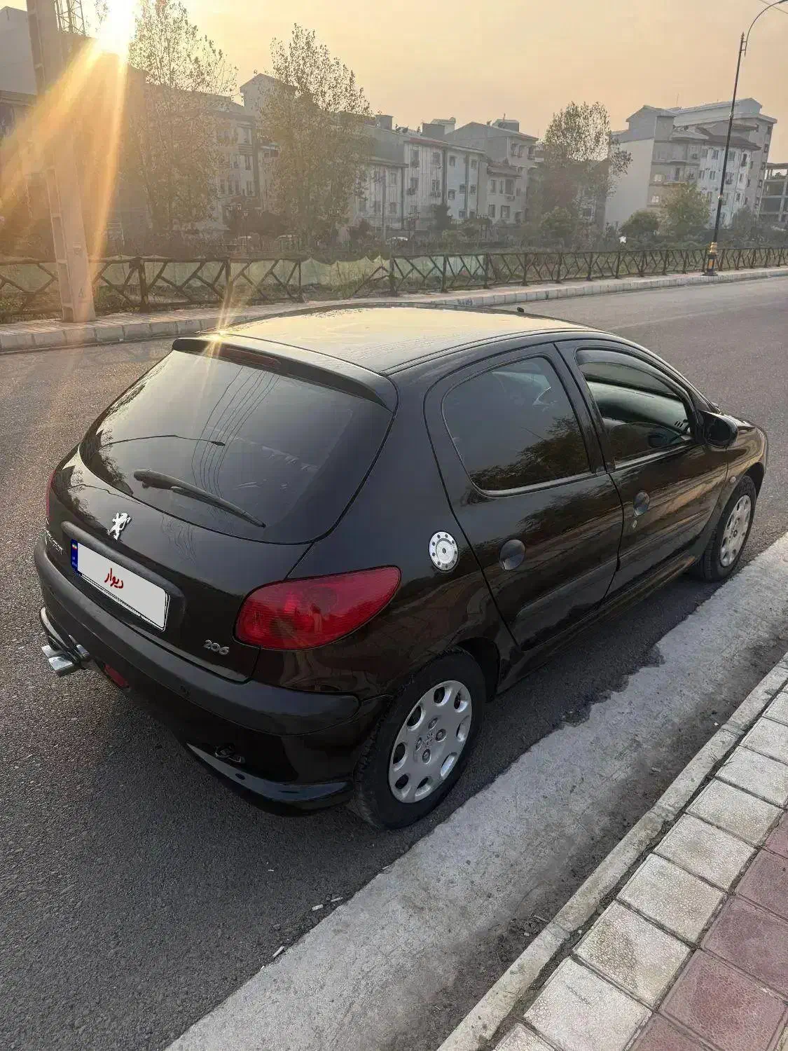 206 تیپ 2|خودرو سواری و وانت|رشت, منظریه|دیوار