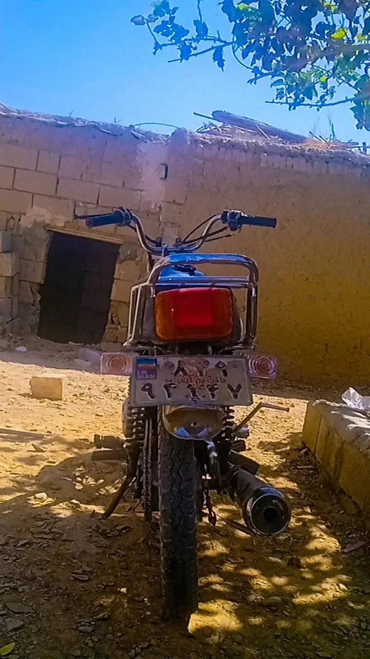 موتورسیکلت مدل 91مدارک کامل|موتورسیکلت|سراوان, |دیوار