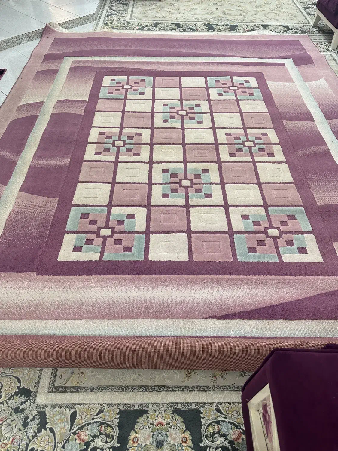 فرش 12 متری ساوین|فرش|بهشهر, |دیوار