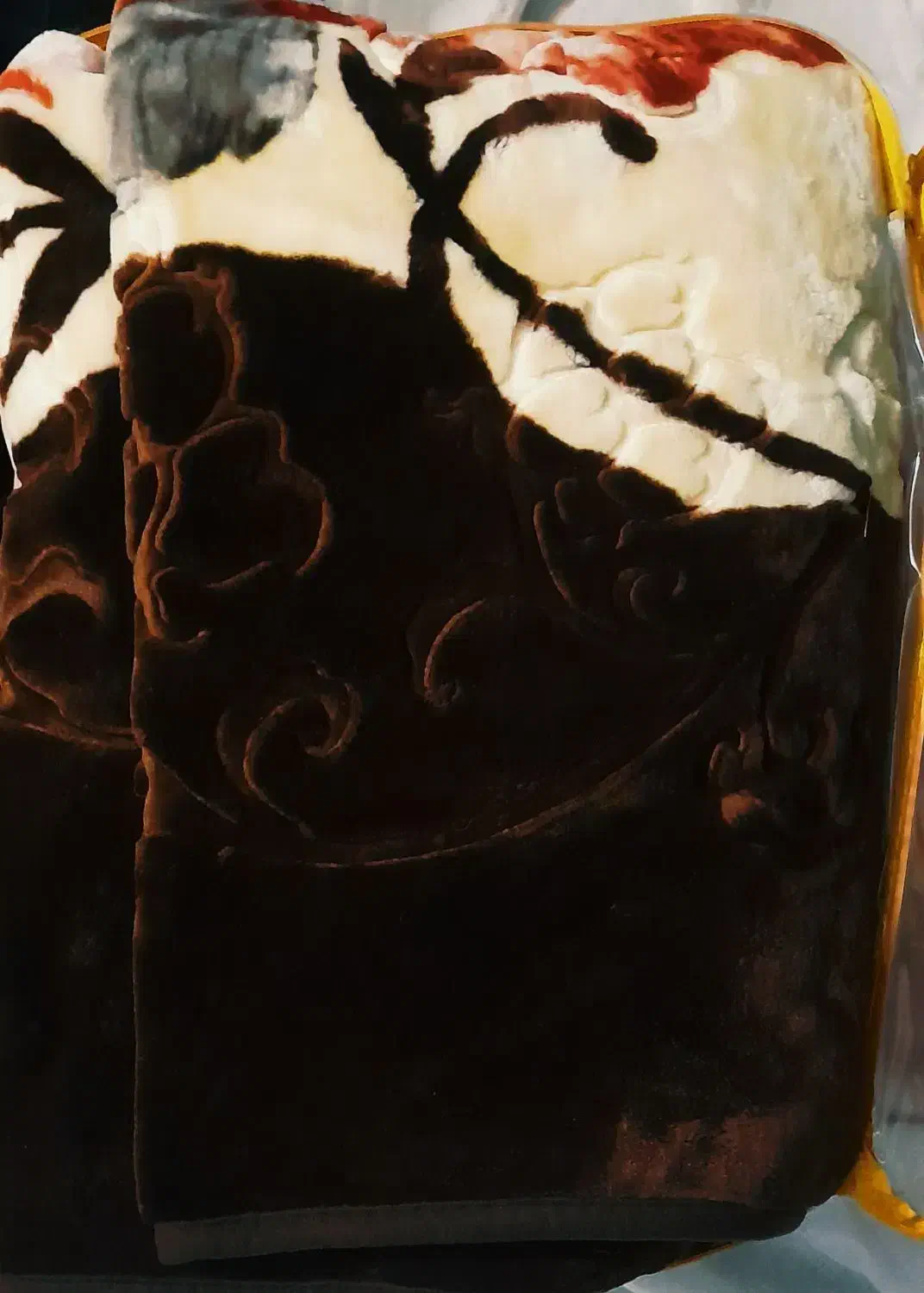 1 پتو گلبافت یک نفره (نو)|رختخواب، بالش، پتو|زاهدان, |دیوار