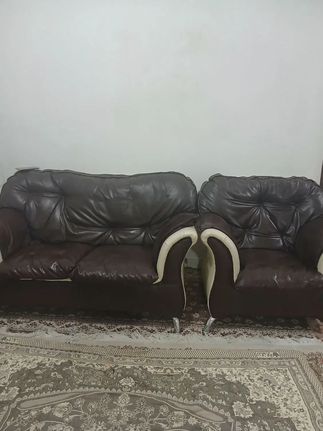 مبل ۸نفره|مبلمان خانگی و میز عسلی|نیشابور, ابراهیمی|دیوار