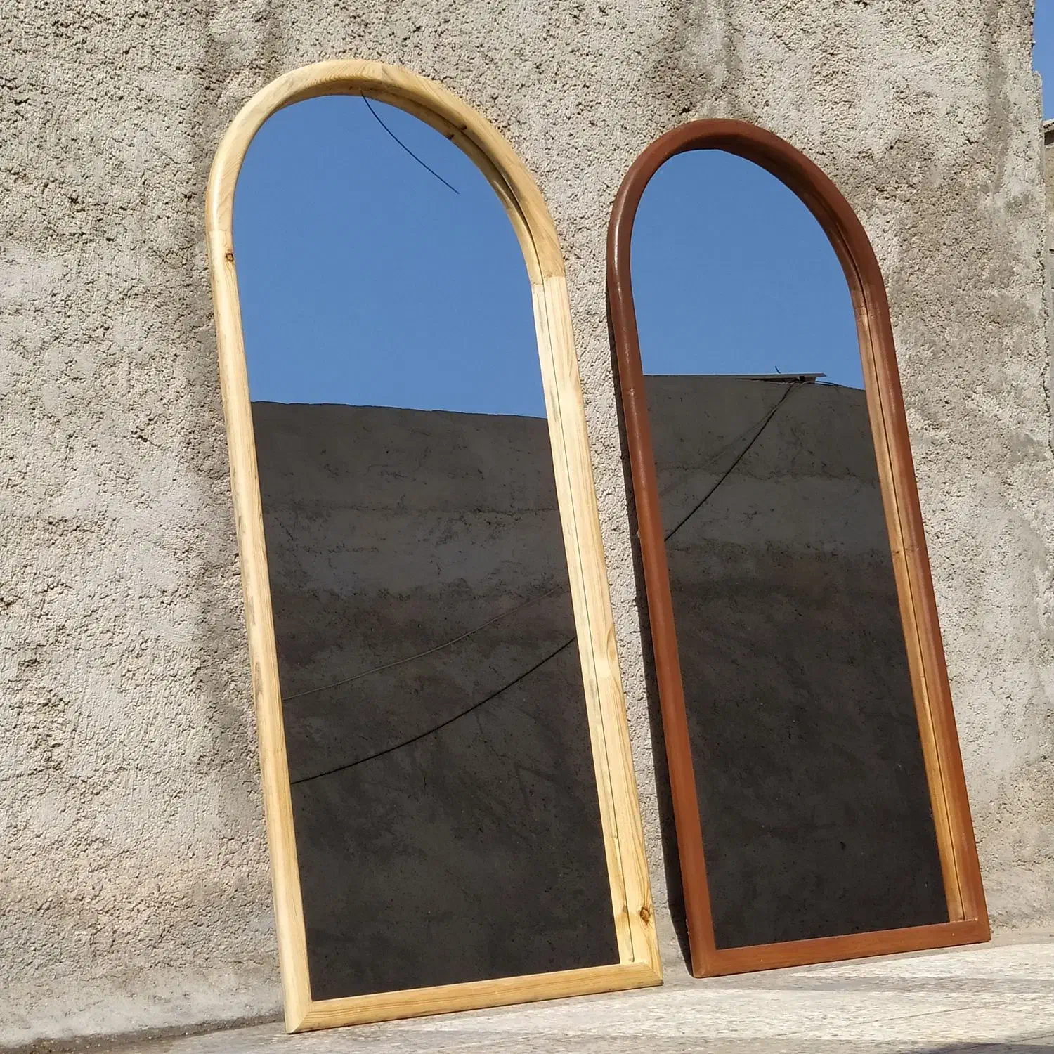 اینه قدی چوبی تولید بندرعباس (مدل گنبدی)|آینه|بندرعباس, |دیوار