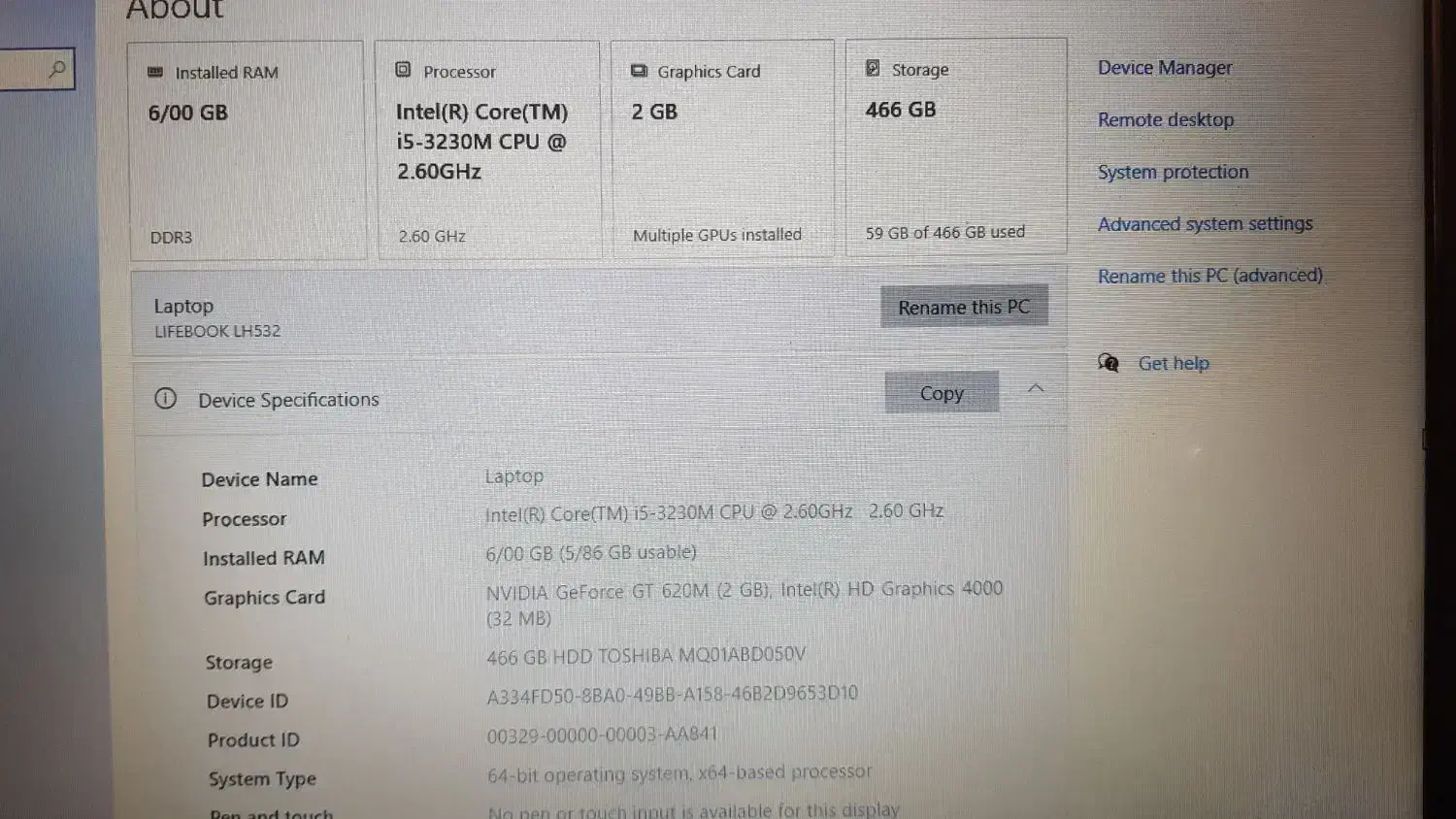 لپ تاپ Fujitsu lifebook LH532 سالم|رایانه همراه|تهران, بلوار کشاورز|دیوار