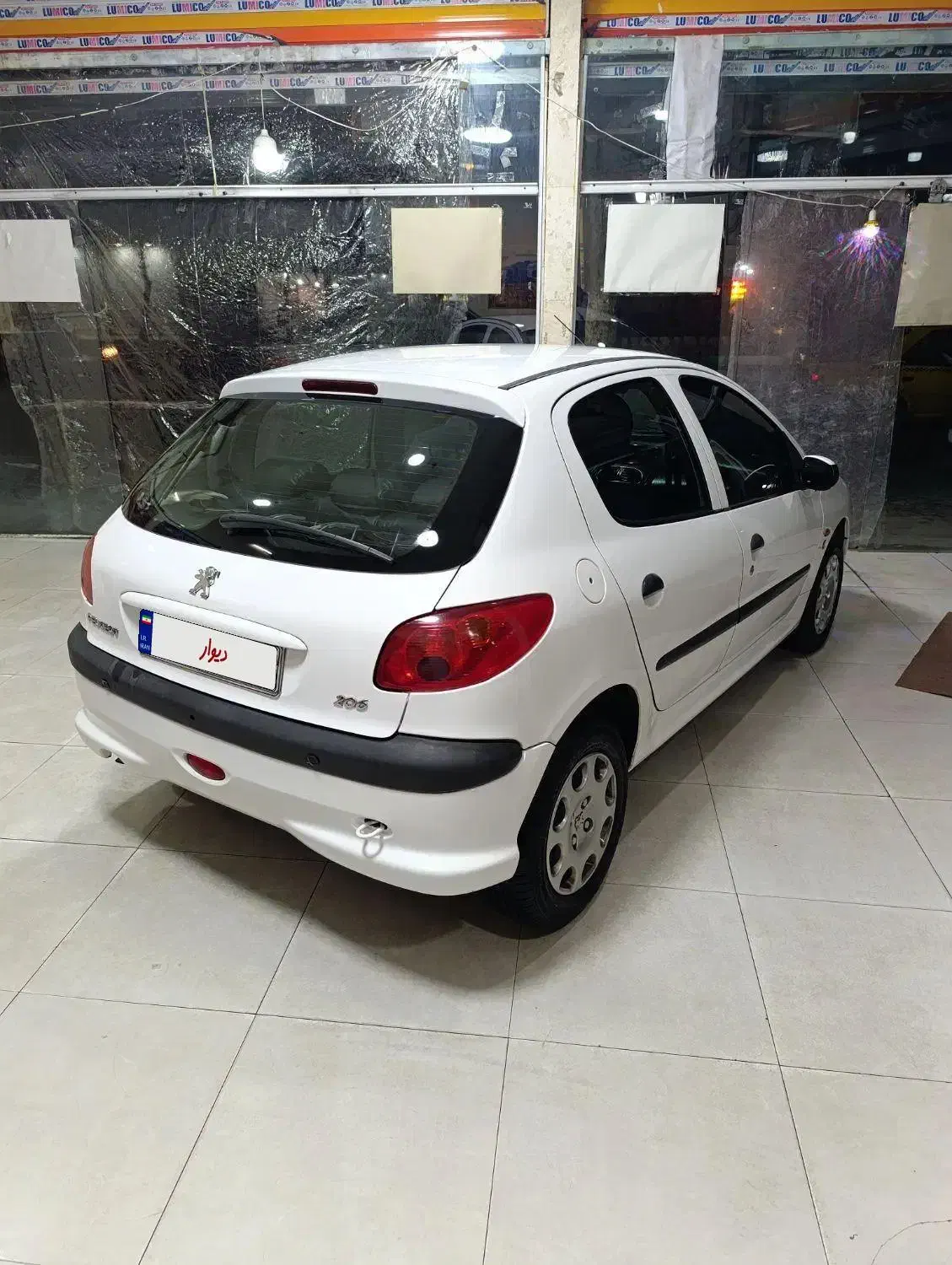 پژو 206تیوفایو|خودرو سواری و وانت|بروجرد, |دیوار