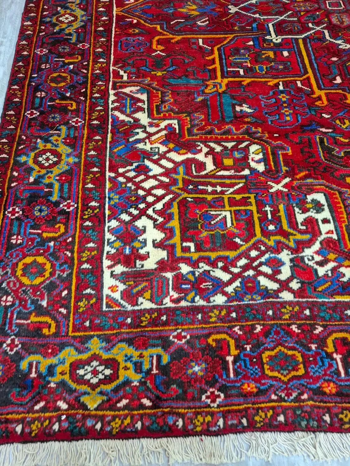 فرش دستباف هریس مربع خوشقواره|فرش|تهران, حر|دیوار