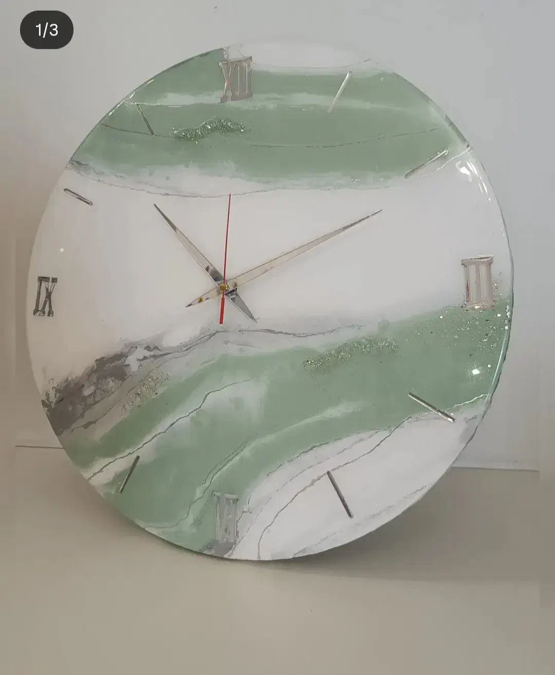 فروش محصولات رزینی و پتینه طرح و رنگهای متنوع|ساعت دیواری و تزئینی|قزوین, |دیوار