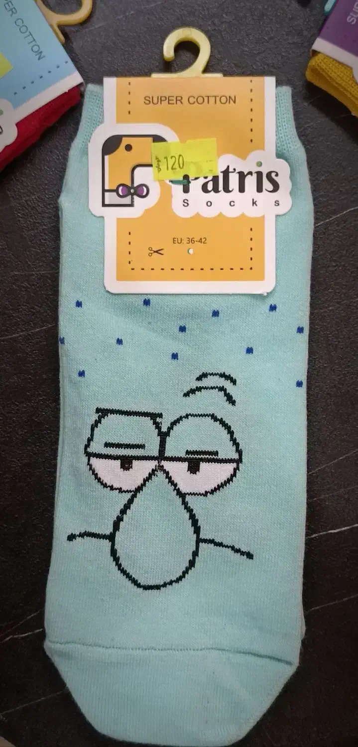 جوراب های فانتزی باب اسفنجی مرد عنکبوتی لبوبو|کفش و لباس بچه|مشهد, عامل|دیوار