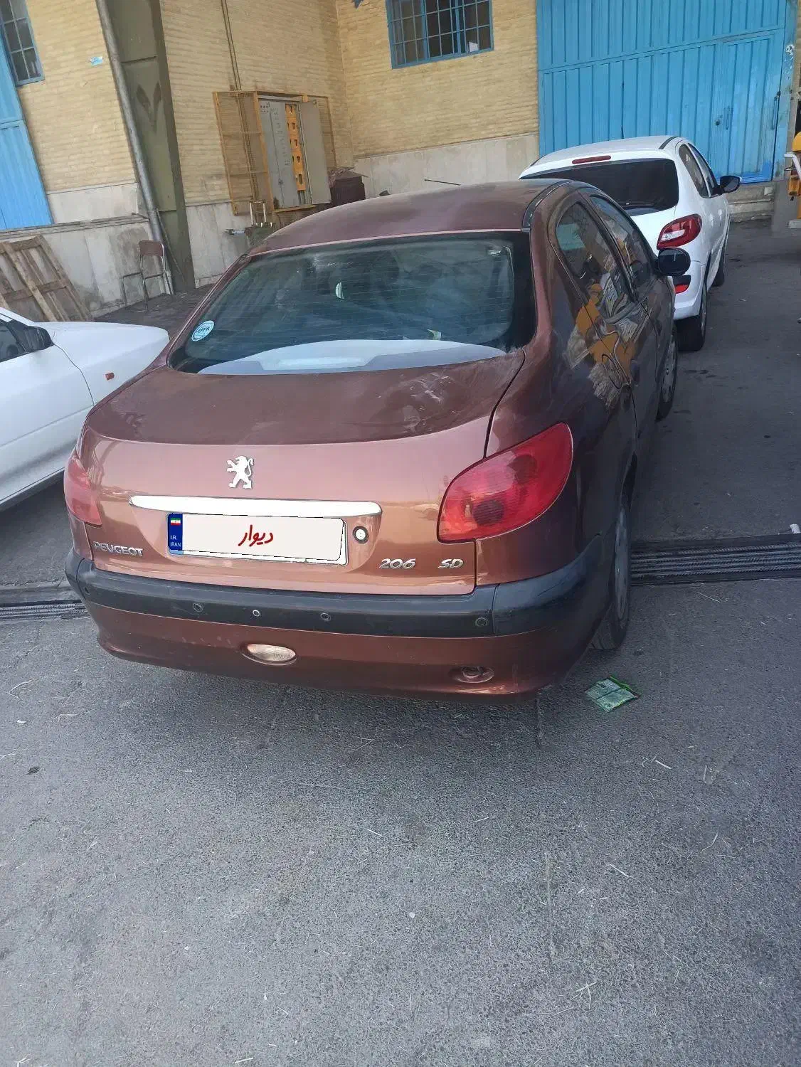 206sd v8|خودرو سواری و وانت|گلپایگان, |دیوار