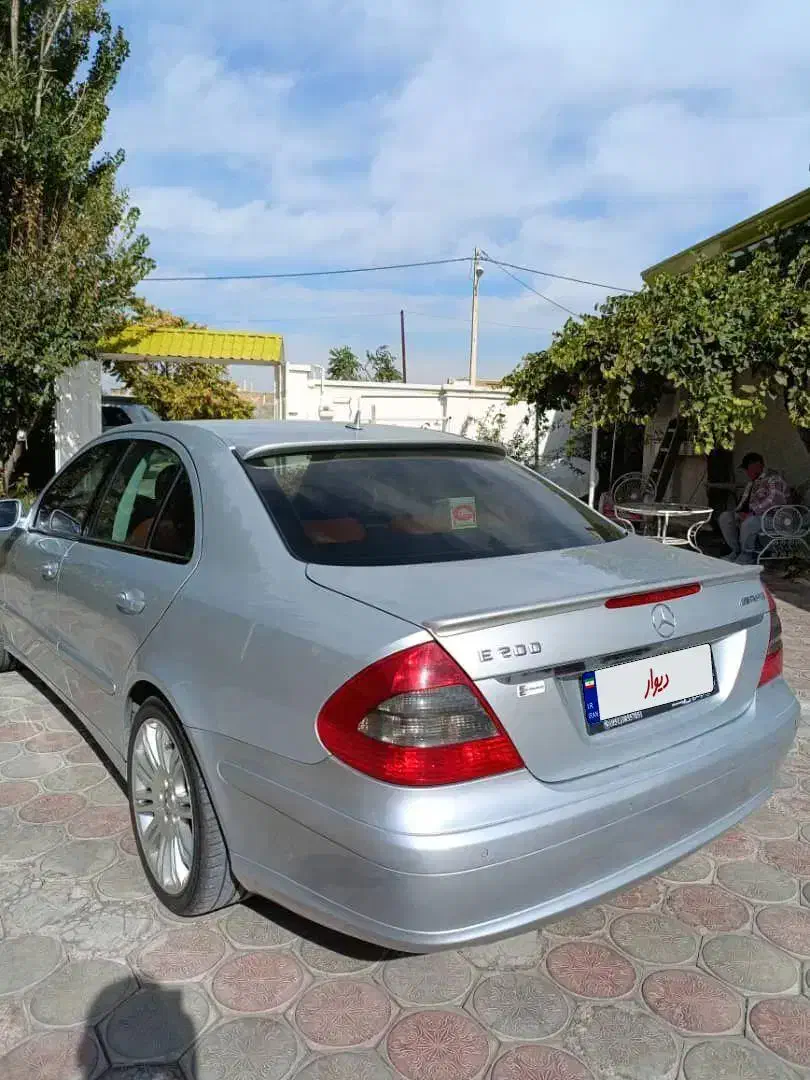 بنز E200 - 2007 نقره ای|خودرو سواری و وانت|تهران, الهیه|دیوار