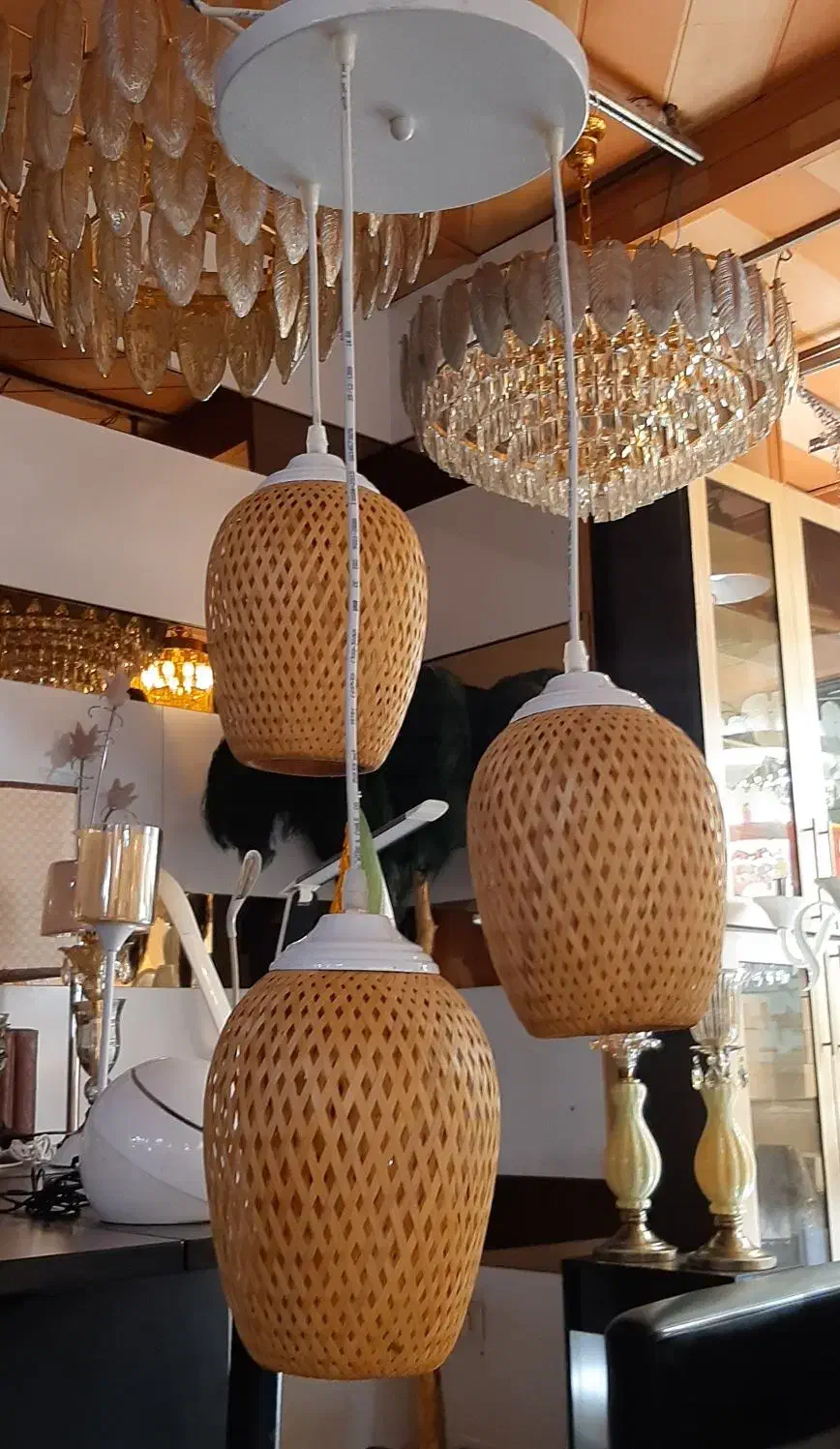 لوستر،آباژور بامبو وارداتی اصلی new collection|لوستر و چراغ آویز|تهران, فردوسی|دیوار