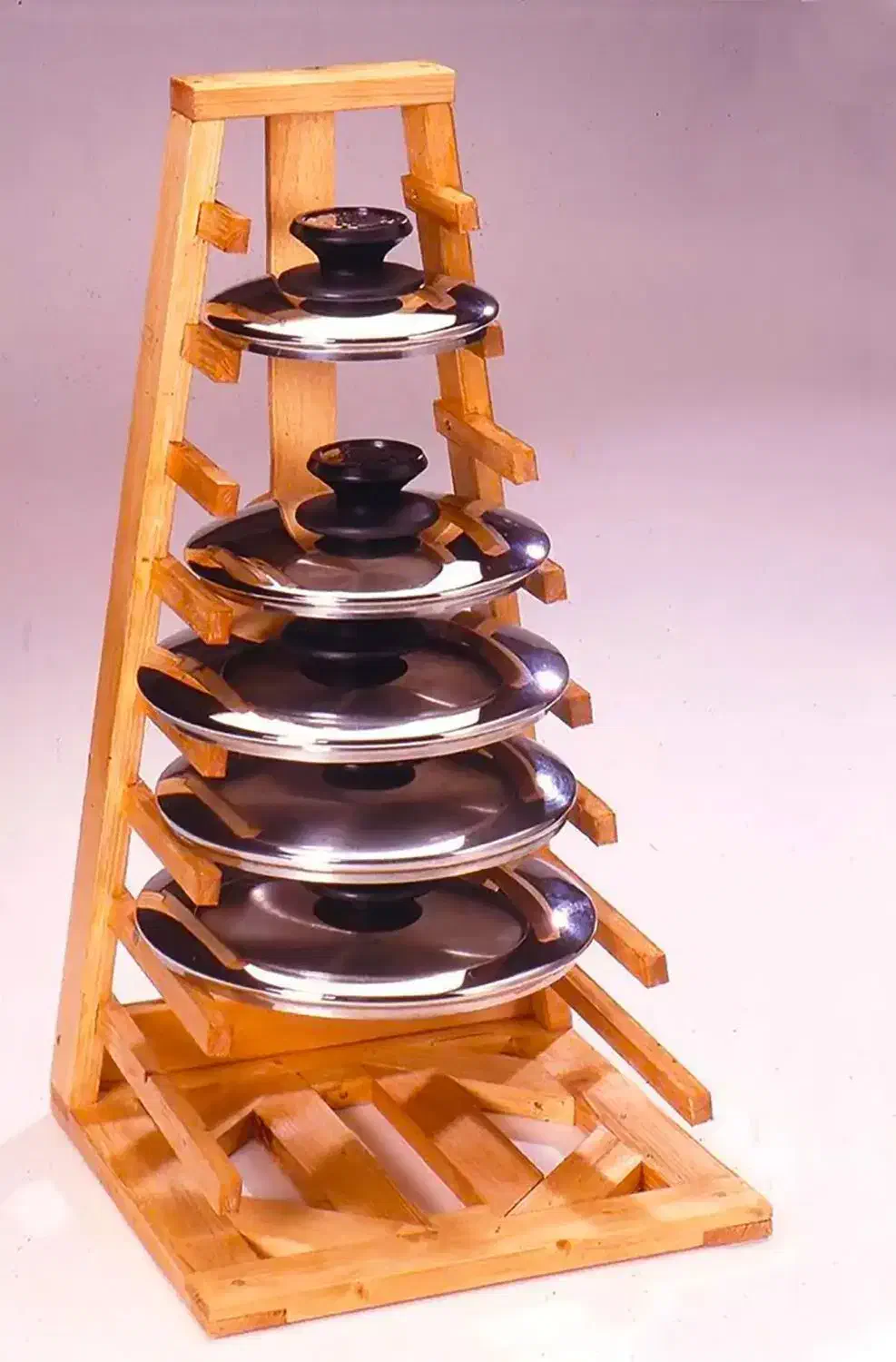 استند نگهداری درب قابلمه|آب‌چکان و نظم‌دهنده ظروف|بیرجند, |دیوار