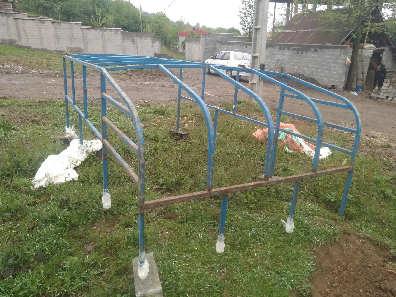 لوله مسقف با چادر برزنتی نیسان|قطعات یدکی و لوازم جانبی|لاهیجان, کوی زمانی|دیوار