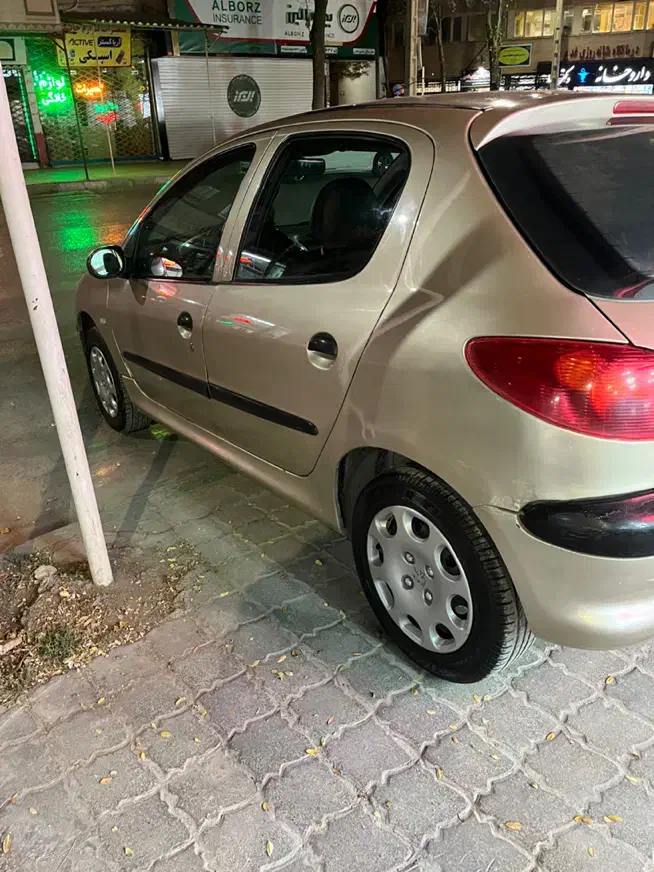 ۲۰۶ تیپ۲ ۸۴|خودرو سواری و وانت|شیروان (خراسان), |دیوار