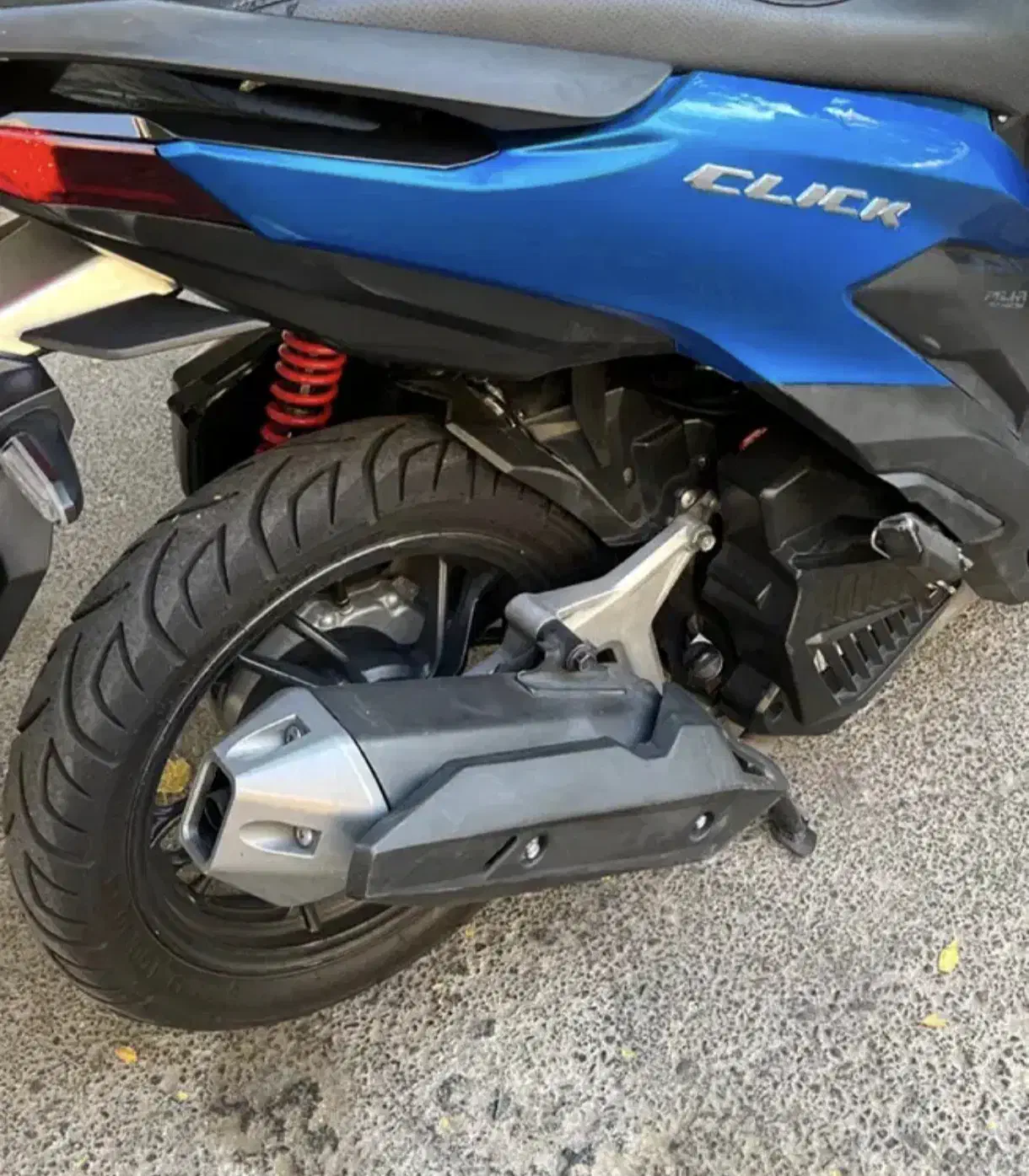 کلیک هانی 180cc ابی zx|موتورسیکلت|گنبد کاووس, |دیوار