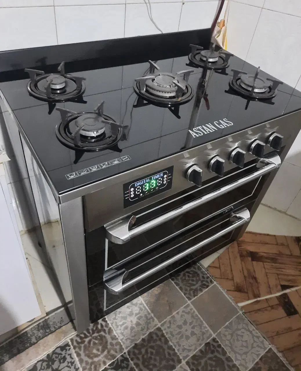 اجاق گاز صفحه استیل|اجاق گاز و لوازم برقی پخت‌وپز|قم, فرهنگیان و شهربانی|دیوار