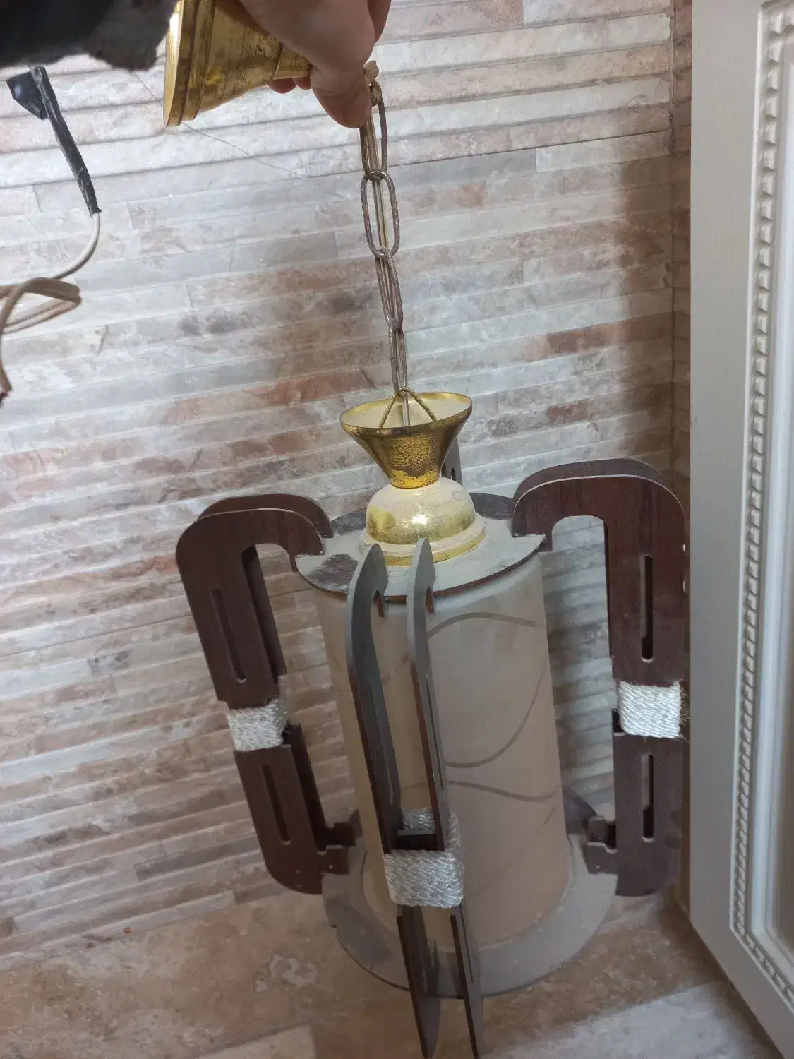 چراغ آویز|لوستر و چراغ آویز|قم, زنبیل آباد|دیوار