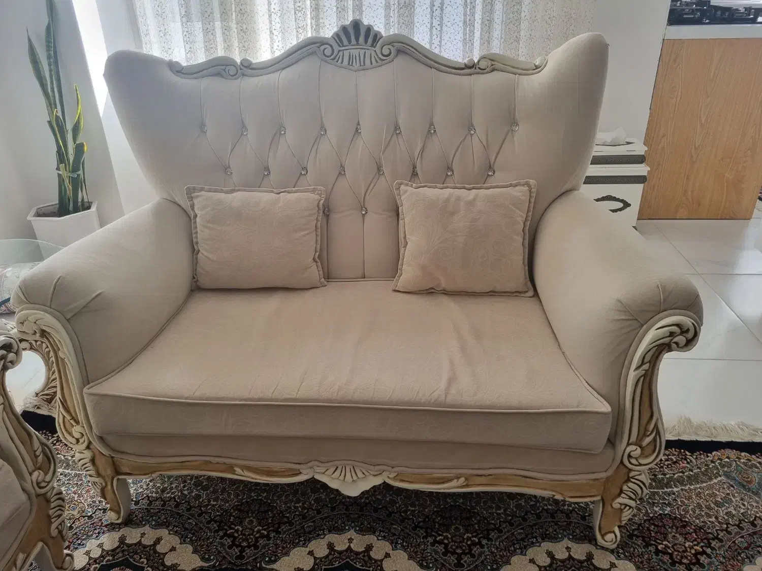 مبل ۷ نفره|مبلمان خانگی و میز عسلی|تاکستان, |دیوار