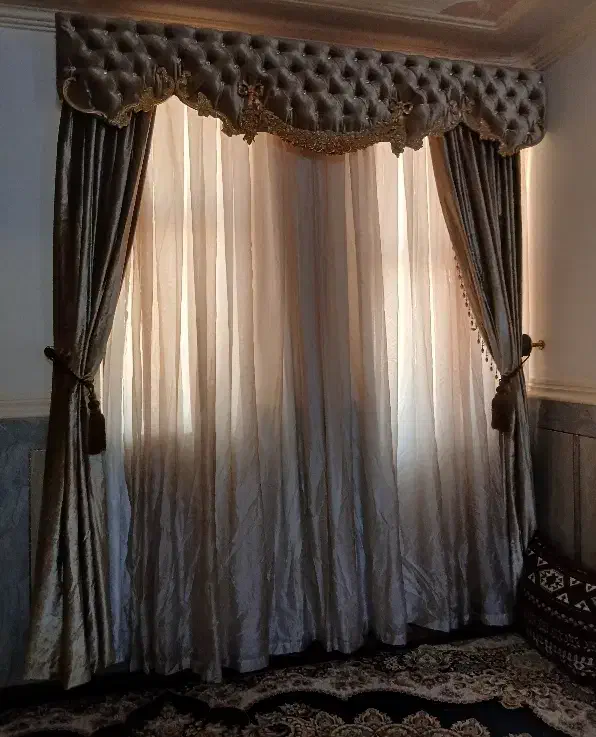 تعدادی پرده در حد نو|پرده، رانر، رومیزی|ایرانشهر, |دیوار