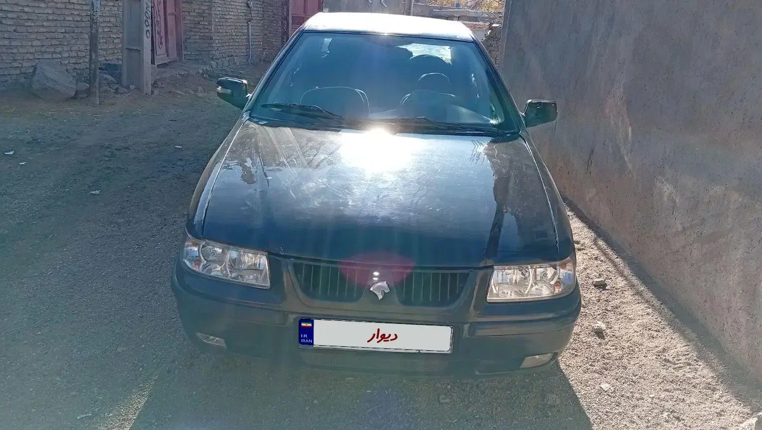 سمند مشکی مدل 1382|خودرو سواری و وانت|سراب, |دیوار