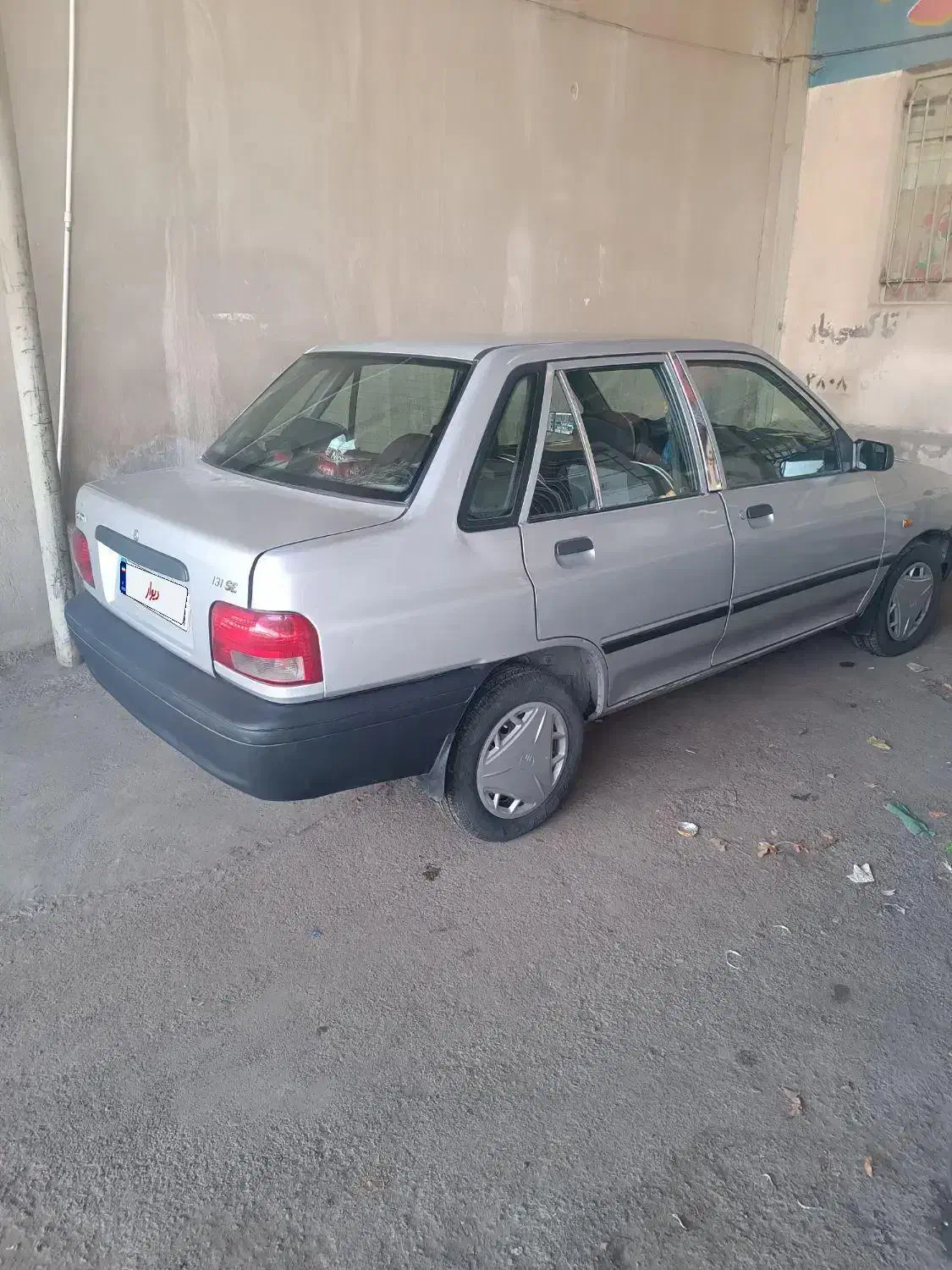 پراید نقره ای فروش نقدی|خودرو سواری و وانت|پیشوا, |دیوار